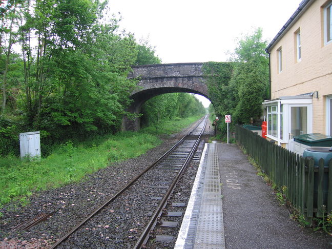 Newton St Cyres, looking north