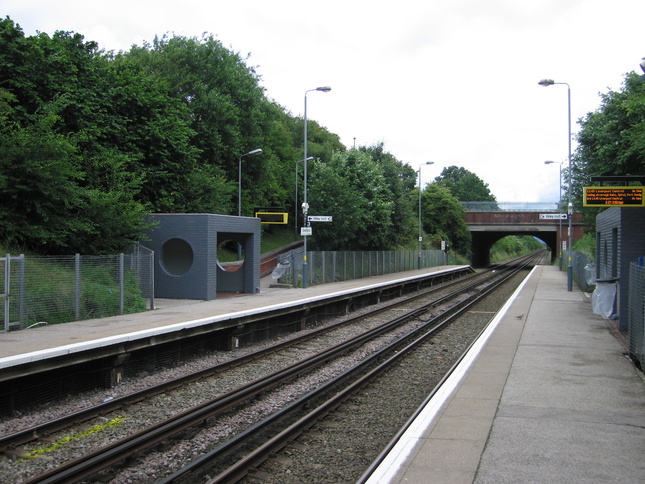 Overpool platforms looking east