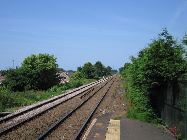 Parbold looking west