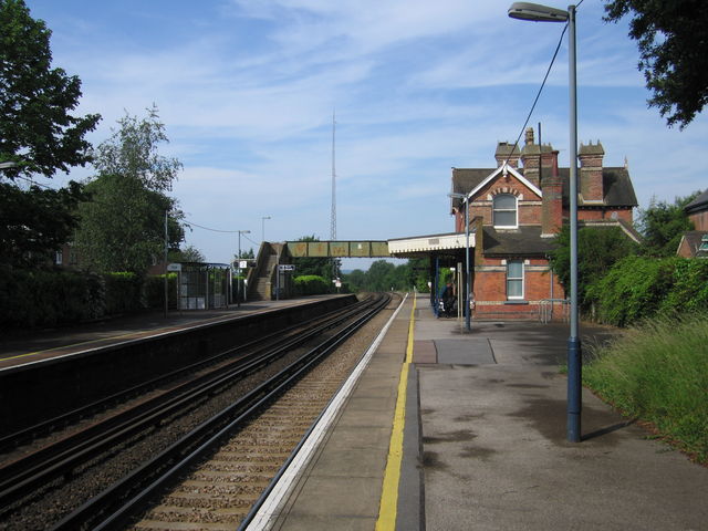 Parkstone platform 1 looking west