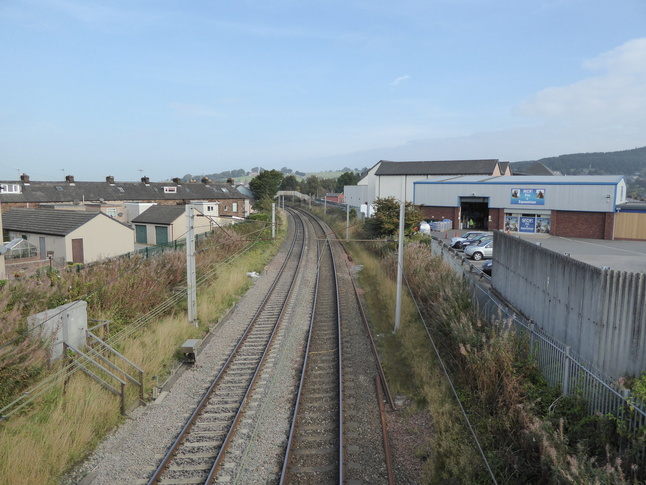 Penrith from bridge looking
north