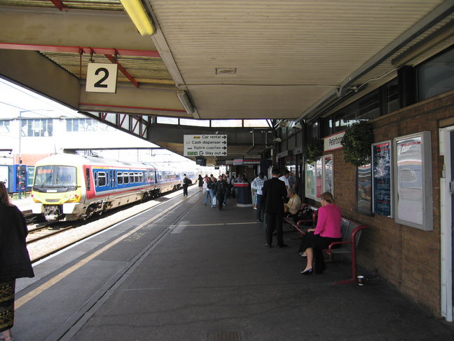 Peterborough platform 2
canopy
