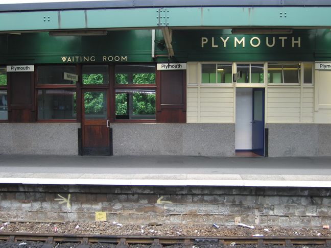 Plymouth platform 7 signage