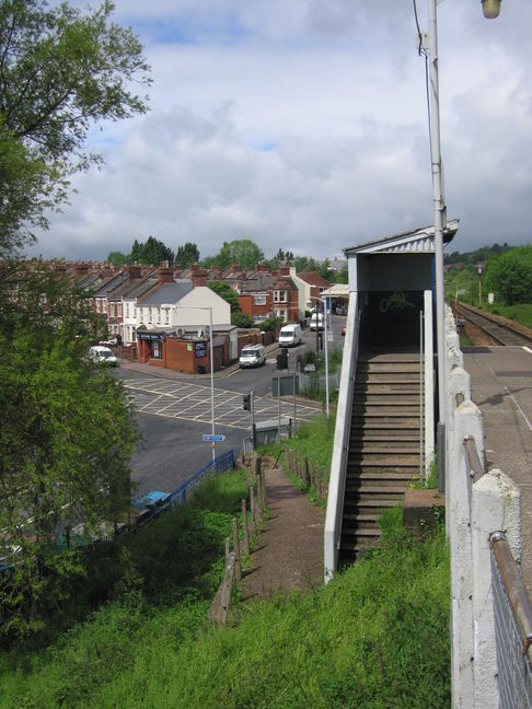 Polsloe Bridge steps