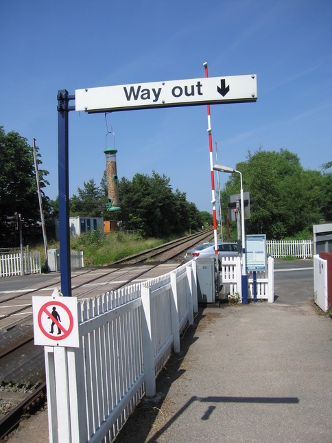 Rufford platform 1 exit