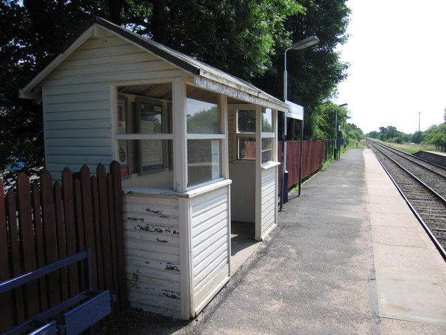 Rufford platform 1 shelter