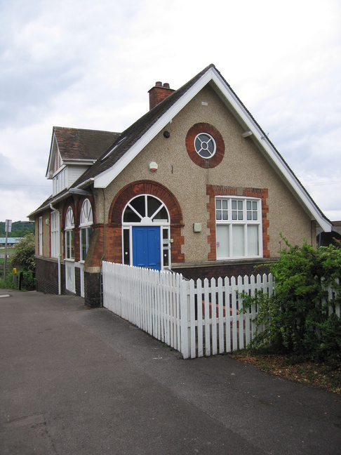 Sea Mills building from
platform