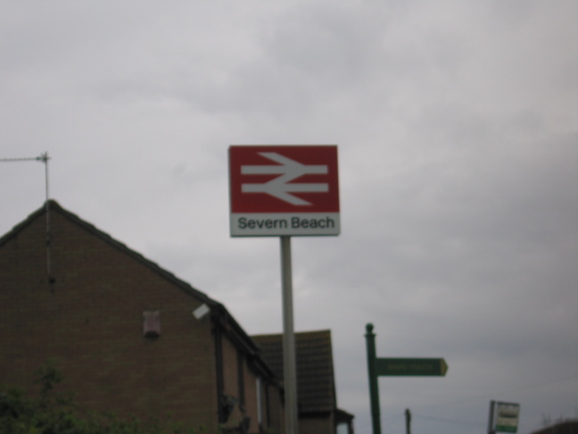 Severn Beach sign