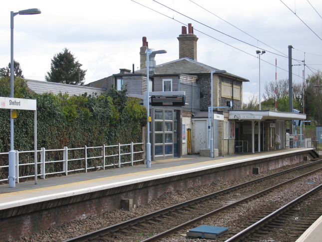 Shelford platform 1 buildings