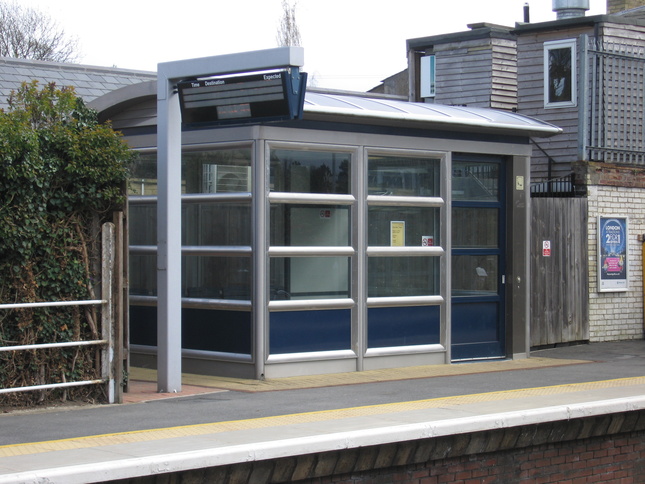 Shelford platform 1 shelter