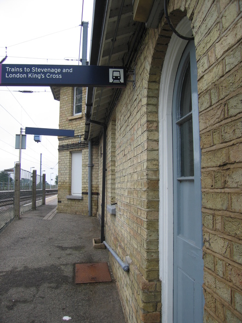 Shepreth platform 1 looking east