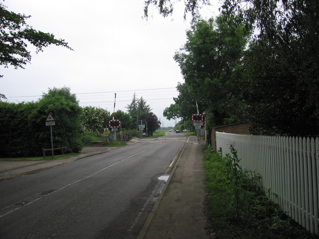 Shepreth level crossing