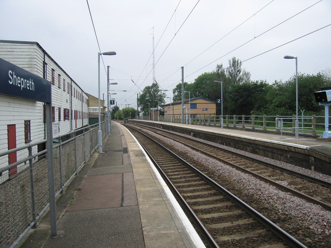 Shepreth platforms looking west