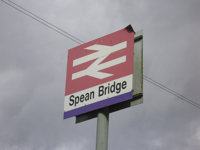 Spean Bridge sign