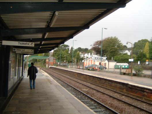 St Austell platform 2