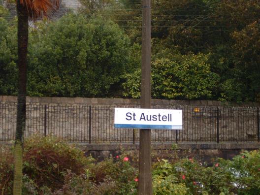 St Austell sign