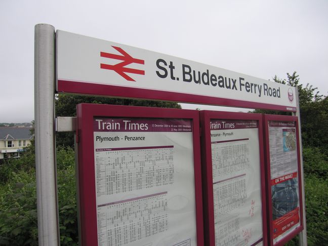 St Budeaux Ferry Road
sign
