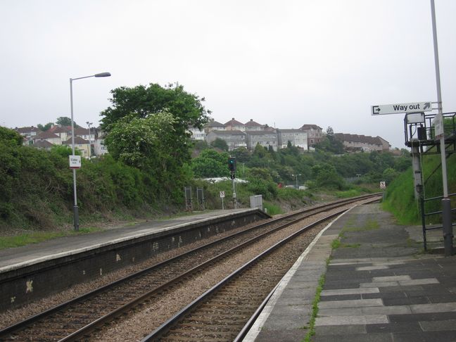 St Budeaux Ferry Road looking
west