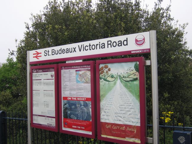 St Budeaux Victoria Road
sign