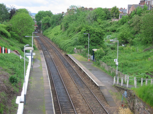 St James Park looking west