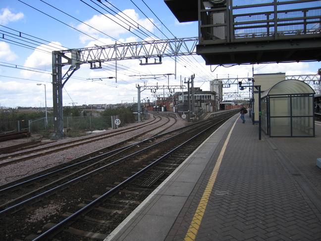 Stratford platform 10 looking east