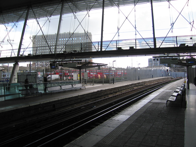 Stratford platforms 1 and 2