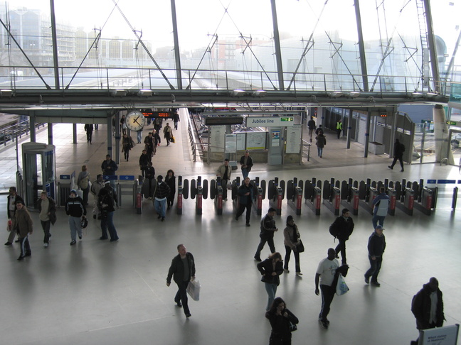 Stratford platforms 13-15