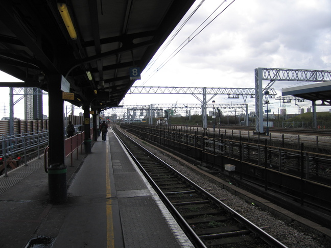 Stratford platform 5 looking west