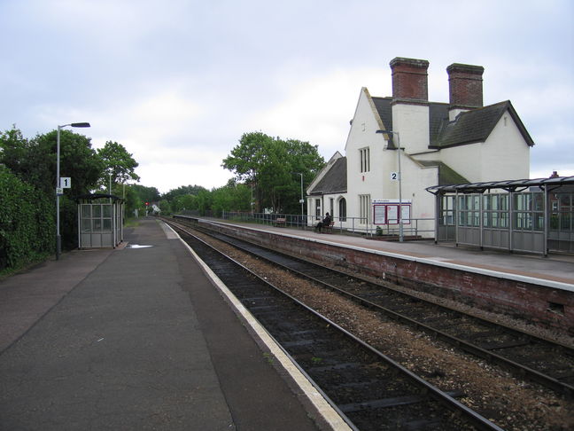 Topsham platform 1