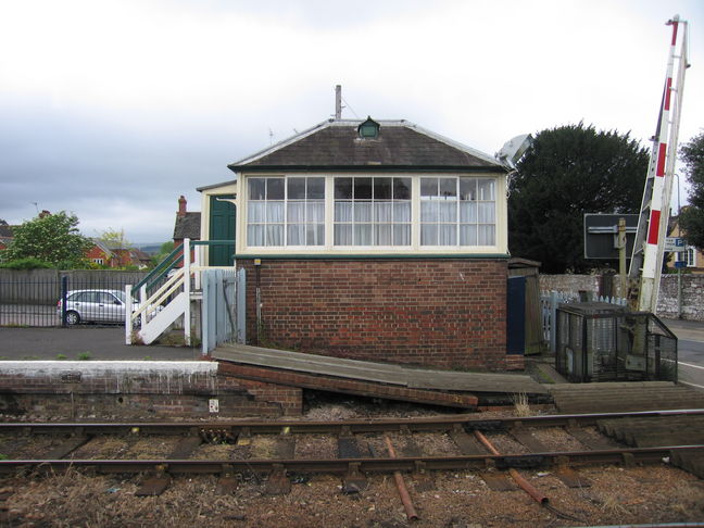 Topsham signal box