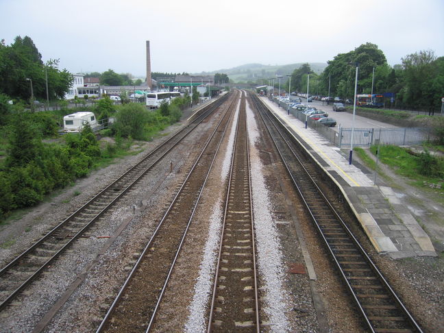 Totnes, from road bridge