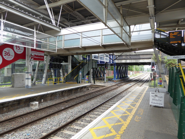 Tottenham Hale footbridge