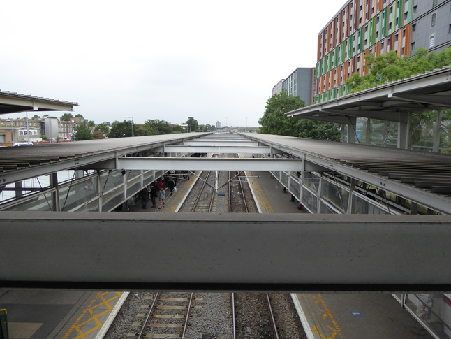 Tottenham Hale looking north
from the footbridge