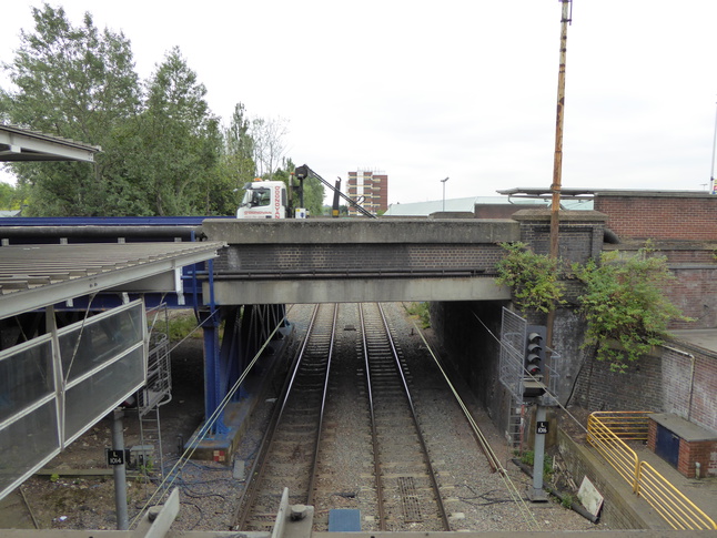 Tottenham Hale looking south
from the footbridge