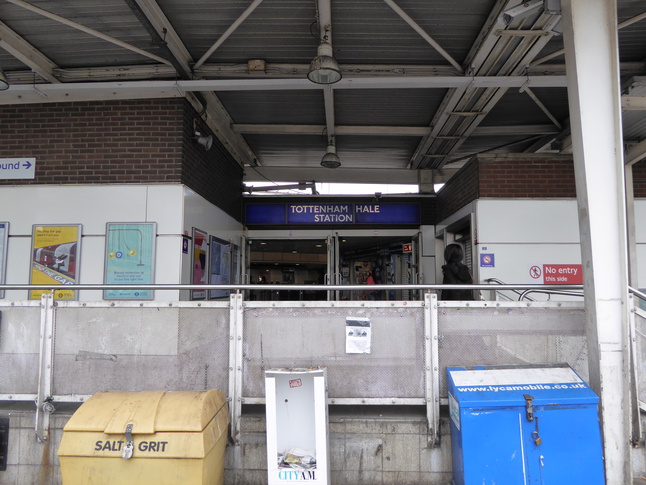 Tottenham Hale
underground station entrance