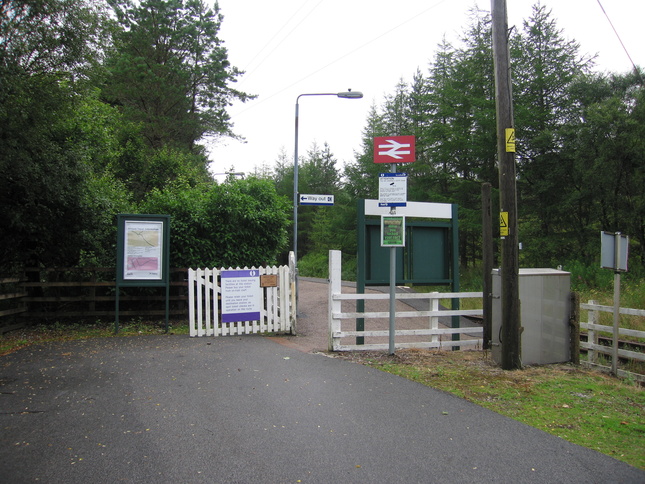 Tyndrum Lower entrance