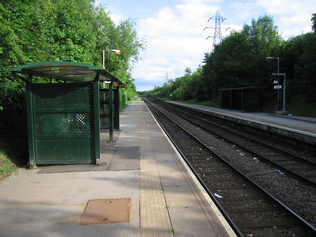 Upton platform 2 looking south