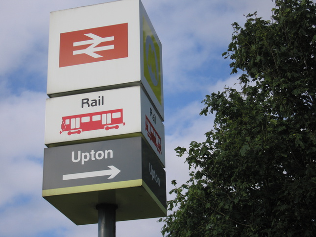 Upton sign