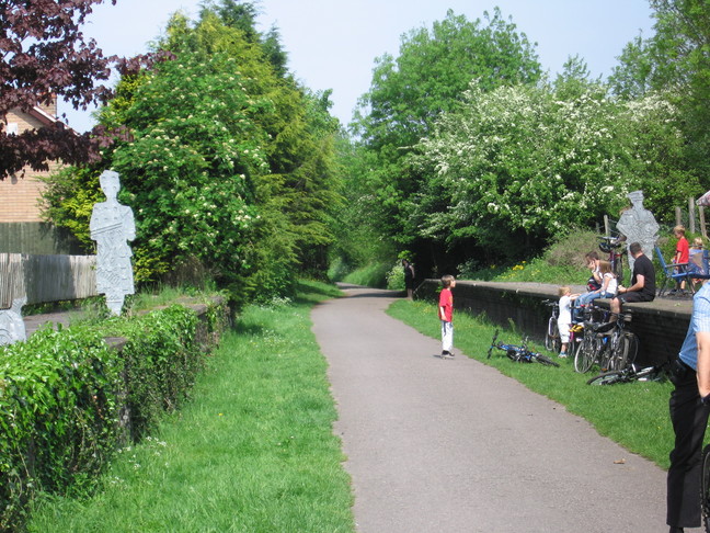 Warmley looking west