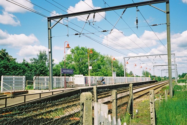 Northbound platform