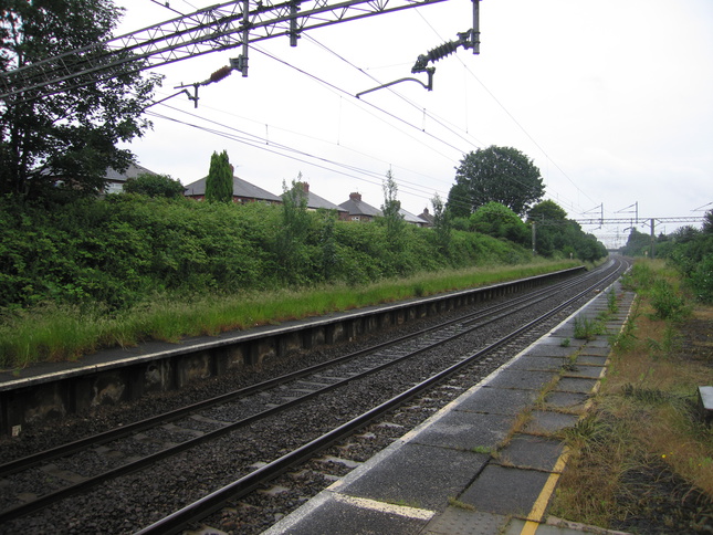 West Allerton platform 2 looking
east