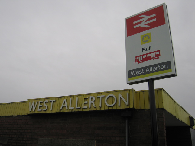 West Allerton sign