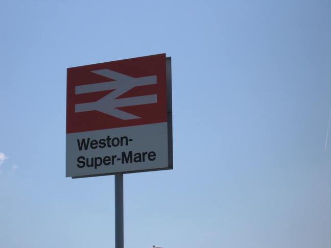 Weston-super-Mare sign