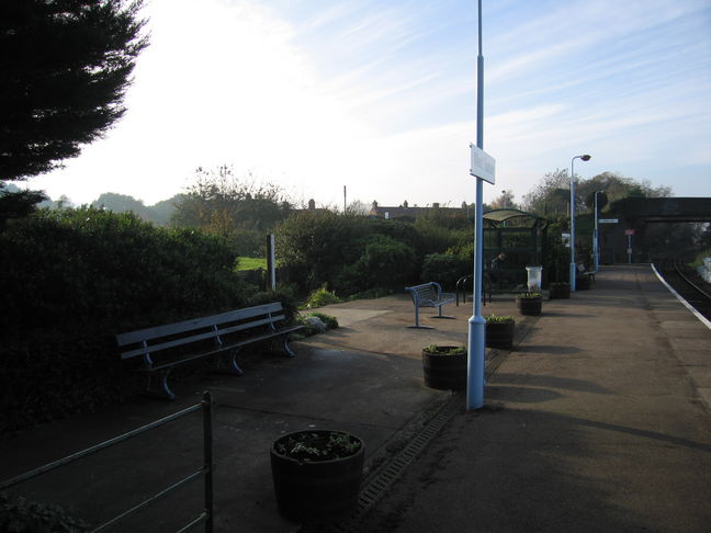 West Runton waiting area