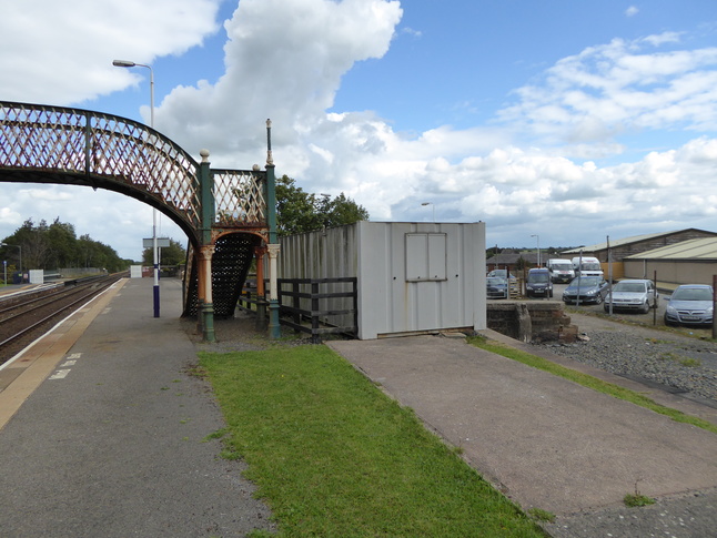 Wigton platform 1 siding