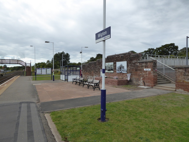 Wigton platform 2 exit