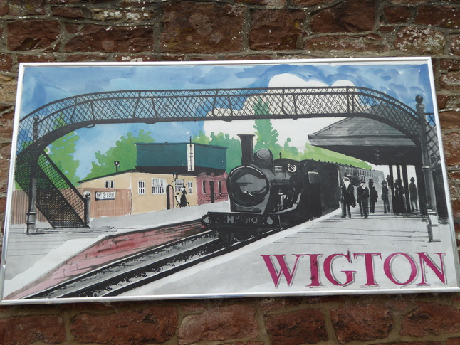 Wigton platform 1 mural