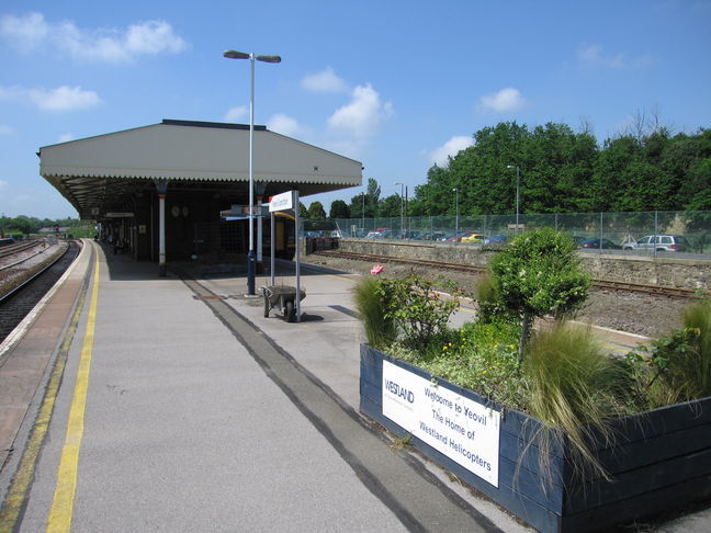 Yeovil Junction planters