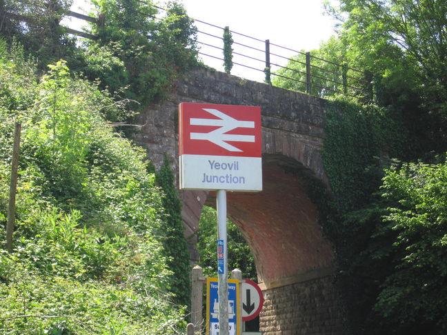 Yeovil Junction sign