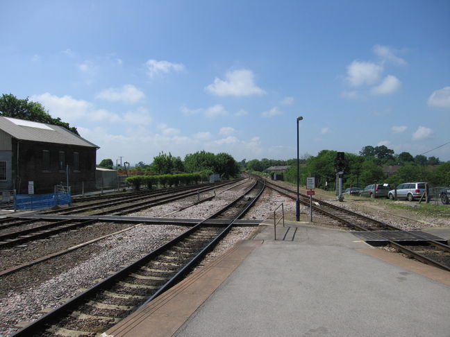 Yeovil Junction looking west